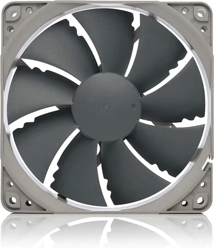 Vista 2 de Noctua NF-P12 redux-1700 PWM, Ventilador de Enfriamiento de Alto Rendimiento, 4-Pino, 1700 RPM (120mm, Gris)