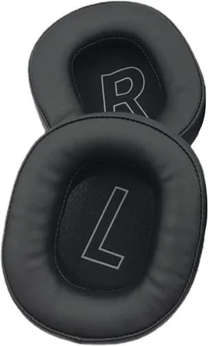 Vista 4 de G2 - Almohadillas de repuesto de piel con proteína de espuma viscoelástica para los oídos, compatible con auriculares Edifier Hecate G2