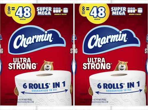 Vista 5 de Rollos dobles de papel higiénico ultra fuerte Charmin - 18
