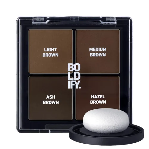 Vista 10 de BOLDIFY - Kit de muestra de polvo de línea capilar color marrón oscuro + negro