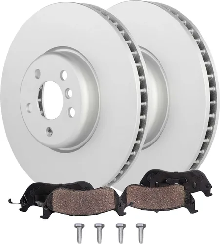Vista 27 de Detroit Axle - Kit de freno trasero para Ford Explorer 2020-2025 2024-2025 Rotores de freno de disco Mustang Pastillas de freno de cerámica
