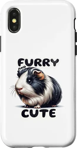Vista 5 de Funda para iPhone 12 mini Guinea pigs furry and cute Crafted for pet lovers