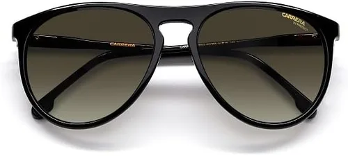 Vista 3 de Carrera Lentes de sol redondos unisex con gradiente marrón 258S 0807HA 57