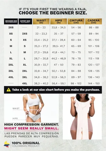 Vista 3 de BLING SHAPERS Fajas de media pierna para mujer, poscirugía, Colombianas, Levanta Cola