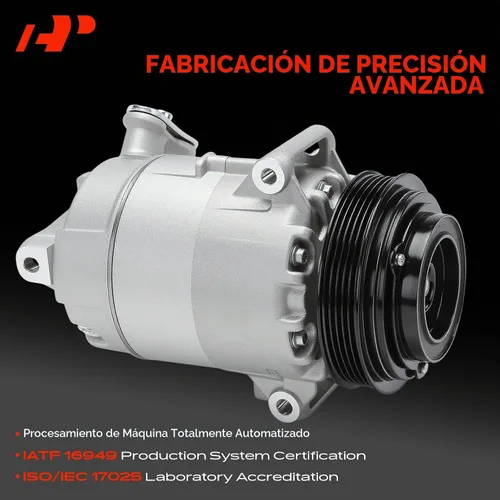 Vista 3 de A-Premium Compresor de Aire Acondicionado AC con Embrague Compatible con Chevrolet Equinox 2016-2017, Impala 2014-2015, Malibu 2013-2016, GMC