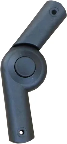 Vista 2 de Piezas de repuesto de conexión de varilla de empuje para camión de mano plegable, junta de mango de empuje para carrito plegable, carrito