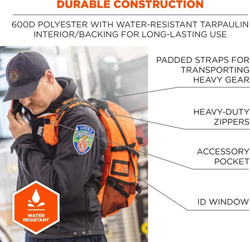 Vista 5 de Ergodyne - 13487 Arsenal 5243 Medic First Responder Trauma Mochila Jump Bag, Azul