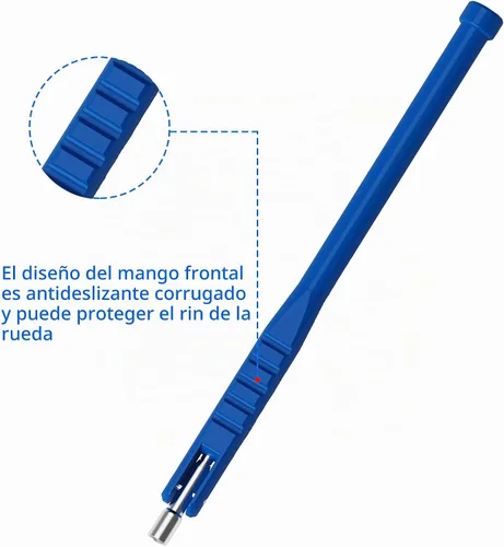 Vista 4 de Herramienta extractora de válvula de neumático, vástago de válvula de neumático con herramienta de extracción de núcleo de válvula, llave de núcleo