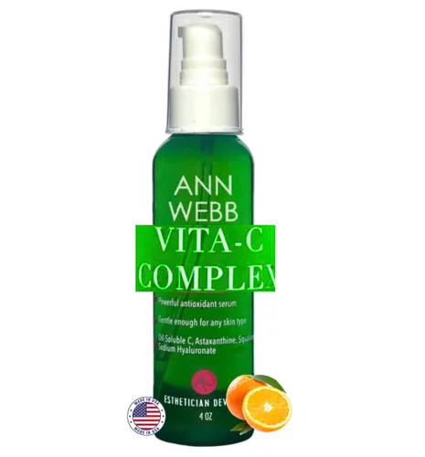 Vista 5 de Suero de vitamina C para el cuidado de la piel: piel más firme, más brillante y radiante. Suero Vit C con Vit E, ácido hialurónico y empaquetado
