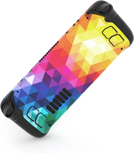 Vista 9 de PlayVital Juego completo de calcomanías protectoras para cubierta de vapor calcomanías personalizadas para cubierta de vapor de mano triángulo