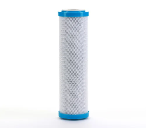 Vista 2 de Hydronix CB-25-1001 Osmosis inversa universal y sistemas de beber Filtro de agua de bloque de carbono de coco