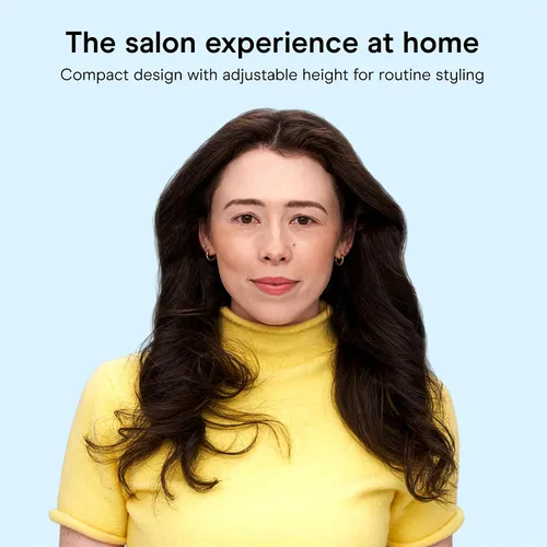 Vista 7 de Secador de pelo Conair Pro Styler de casco, de color blanco Secado manos libres para cabello fino, medio, grueso, rizado y texturizado, blanco