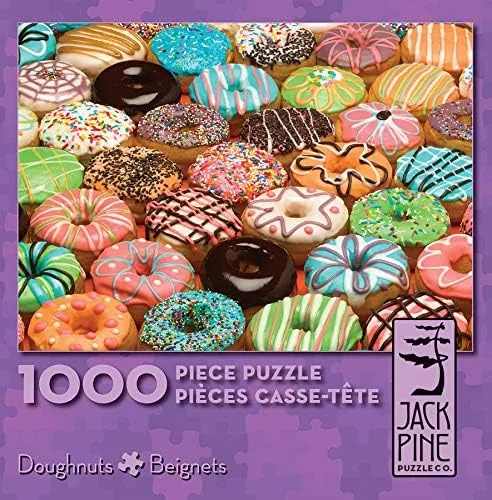 Vista 2 de JackPine Puzzles 1000 donas
