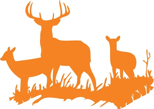 Vista 13 de Picniva Buck Deer Doe - Vinilo decorativo para pared, decoración de cabaña rústica inspiradora y citas, arte de pared extraíble para interiores