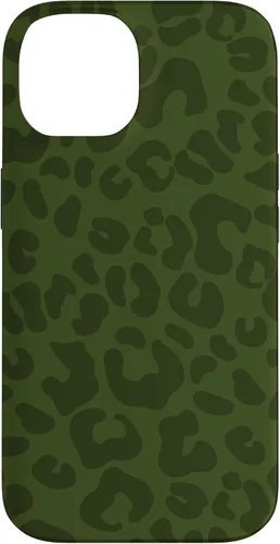 Vista 4 de Olive Military Green Cheetah Leopard Print Animal Skin Case for iPhone 17