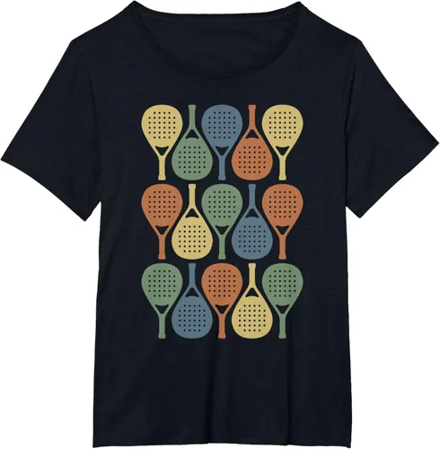 Vista 36 de Vintage Retro Padel Camiseta de Padel Sports Lover