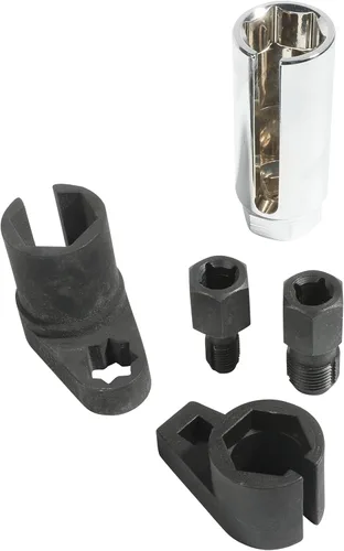 Vista 6 de Zlirfy 5PCS Removedores de Sensores de Oxígeno, Herramienta Removedora de Llave de Vaso para Sensor de Oxígeno Automotriz y Juego de Perseguidor