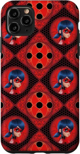 Vista 13 de Miraculous Ladybug and Cat Noir The Movie LB Pattern Case para iPhone 17