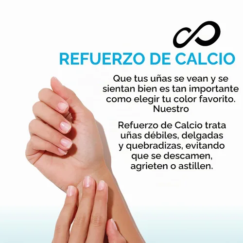 Vista 2 de Eternal Esmalte de uñas de gel de calcio – 0.5 fl oz de esmalte de uñas base Esmalte de uñas transparente para cuidado de uñas y fortalecedor