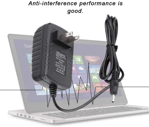 Vista 7 de Zopsc Adaptador de corriente universal 12V 1.5A Tablet Cargador Adaptador para Iconia Tab A500 (enchufe de EE. UU.)