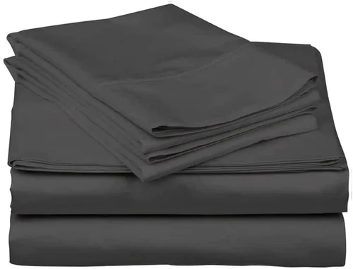 Vista 24 de Mattress-Homes Juego de sábanas de 4 piezas ultra lujosas 100% algodón suave de fibra larga de 16 pulgadas de profundidad, tamaño individual lavable