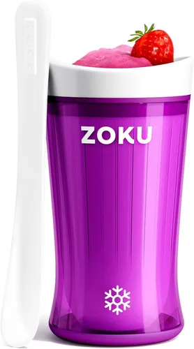 Vista 11 de Fábrica de batidos Zoku Slush y Shake Maker, color naranja, Casual, talla única , Azul
