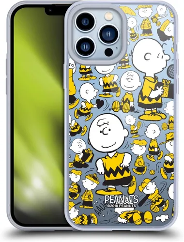 Vista 176 de Head Case Designs Funda de gel suave con licencia oficial de Peanuts Autumn Charlie Brown compatible con Apple iPhone 7 Plus/iPhone 8 Plus