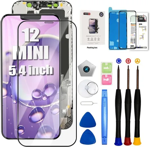 Vista 15 de EFAITHFIX para iPhone 11 Reemplazo de pantalla COF de 6.1 pulgadas, marco de pantalla LCD, ensamblaje de pantalla táctil 3D, digitalizador