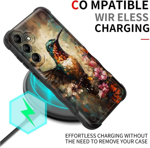 Vista 172 de Funda para Galaxy A14 5G, [Doble Capa][Protección contra Caídas de Grado Militar de 10 Pies] [Antideslizante] Funda Resistente a Prueba de Golpes