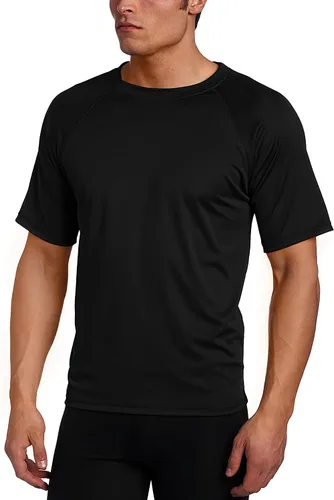 Vista 20 de Kanu Surf Camiseta de natación de manga corta UPF 50 para hombre (tallas regulares y extendidas)