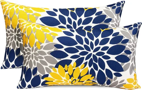 Vista 14 de Juego de 2 fundas de almohada decorativas negras boho 16x16 pulgadas, fundas de almohada de lino modernas estilo bohemia campestre para exteriores