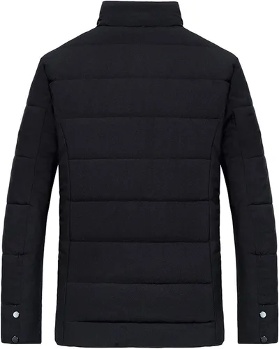 Vista 2 de DBM Chaqueta de algodón gruesa con cuello alto y cremallera para hombre