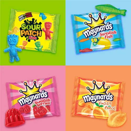 Vista 5 de Maynards - Caramelos de Halloween, 45 unidades, 19.82 oz, importados de Canadá