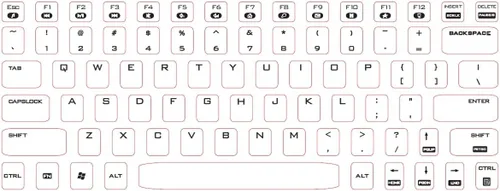 Vista 9 de Perixx PERIDUO-712B Set de Teclado y Ratón Inalámbrico Mini, Negro, Diseño de Teclado Inglés de EE. UU