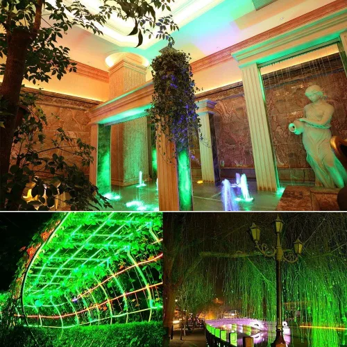 Vista 6 de Mini luces LED de neón, CC de 12 V, tira de luces flexibles impermeables de 16.4 pies, 2835 120 LEDs/M, para decoración de iluminación comercial