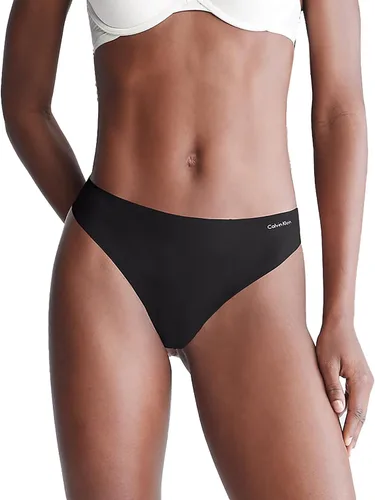 Vista 2 de Calvin Klein Invisibles - Paquete de 3 tangas Iris OrquídeaCedroNegro, M, Iris OrquídeaCedroNegro