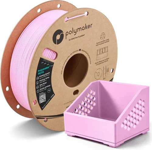 Vista 21 de Polymaker Filamento PETG de 0.07 in, 2.2 lbs, marrón militar Marrón (Army Brown)