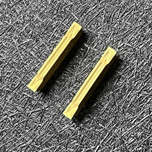 Vista 3 de 10 piezas de insertos de carburo MGMN200, cuchilla de torneado interna indexable apta para MGEHR/MGIVR ranurado portaherramientas de corte