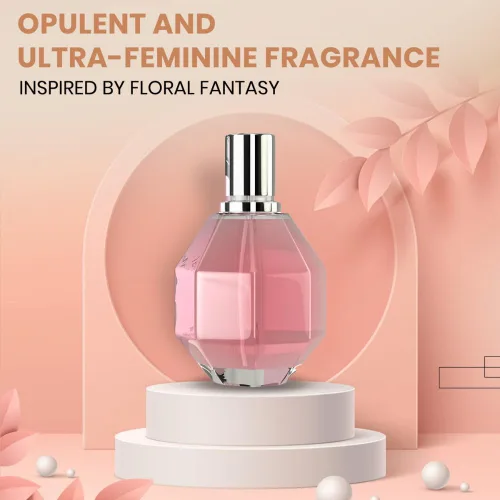 Vista 4 de Sandora Fragrances FLORAL BOOM - Perfume para mujer – Floral, bergamota y osmanthus; orquídea, jazmín, rosa, fresia y flor de naranja africana
