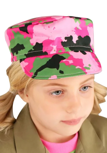 Vista 8 de Disfraz de Niña Ejército Camo Rosa Multicolor