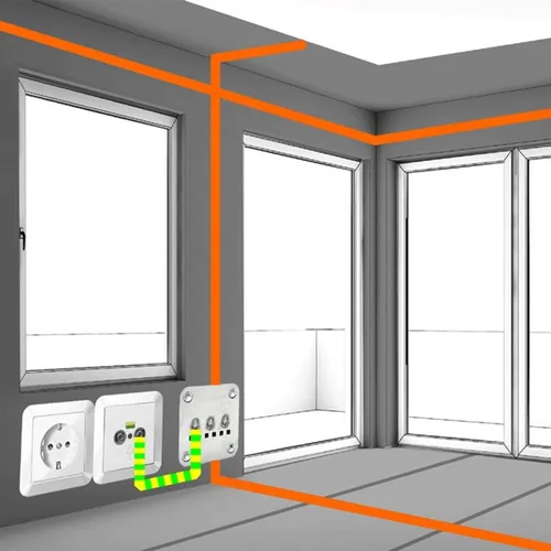 Vista 3 de GSX10 - Cinta de conexión a tierra para pintura de blindaje RF - 32.8 ft