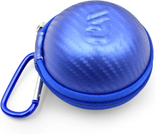 Vista 8 de CASEMATIX Funda de transporte azul compatible con cámara Tamagotchi Pix Interactive Virtual Pet, incluye solo funda con correa para la muñeca