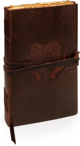 Vista 31 de Diario de cuero para mujeres y hombres, 200 páginas, 5 x 7 pulgadas, regalos para mujeres, diario de viaje, cuaderno de mujer, marcador de 7 chakras