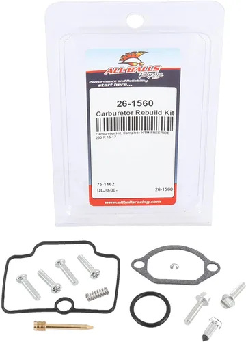 Vista 3 de All Balls Racing 26-1560 - Kit de carburador, compatible con KTM Freeride 250 R 2015-2017