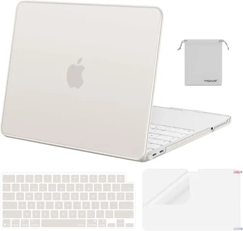 Vista 18 de MOSISO Compatible con MacBook Neo Case 13 pulgadas 2026 A3404 A18 Pro Chip Rubor