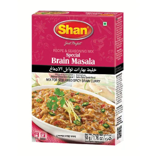Vista 184 de Shan Chicken 65 - Mezcla de recetas y condimentos de 2.1 oz (60 g) - Polvo de especias para pollo frito picante agridulce - Adecuado
