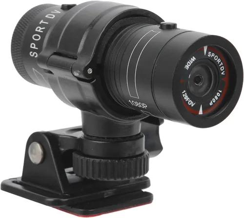 Vista 2 de Mini cámara deportiva Full HD 1080P – 120 cámara de acción gran angular, IPX-4 impermeable grabadora de video para bicicleta, casco de motocicleta