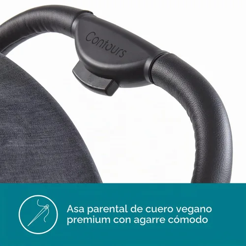 Vista 11 de Contours Quick Elite - Cochecito de bebé, cochecito de viaje ligero y compacto, compatible con asiento de automóvil infantil, asiento reclinable