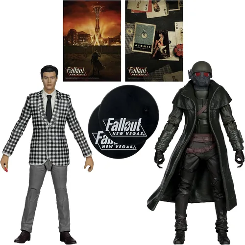 Vista 2 de McFarlane Toys - Paquete de 2 de Fallout New Vegas Riot Ranger Armor y Benny