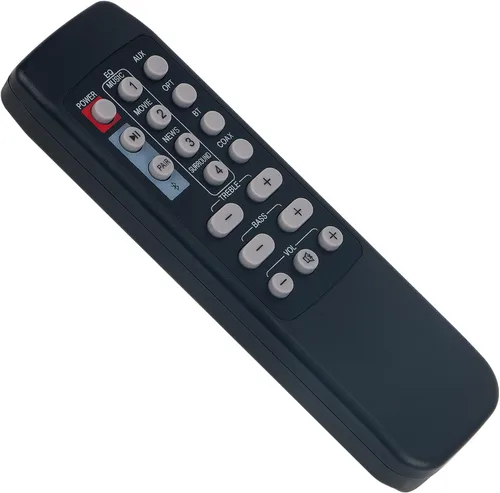 Vista 5 de Mando a distancia de repuesto NK6 aplicable para barra de sonido Nakamichi NK6 Sistema de altavoces de barra de sonido